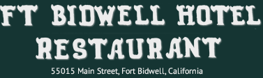 Fort Bidwell Hotel & Restaurant